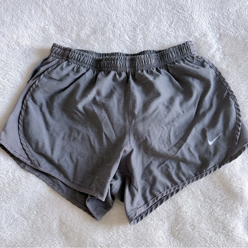 Gray nike dri-fit shorts- youth M
